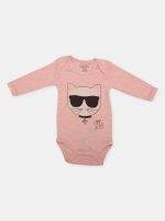 Girl’s Cotton Printed Romper