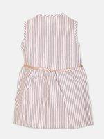 Girl’s Striped Cotton Frock