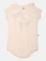 Girl’s Cotton & Net Baby Suit
