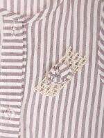 Girl’s Striped Cotton Frock