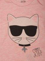 Girl’s Cotton Printed Romper