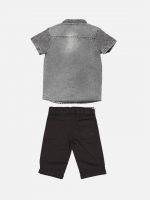 Girl’s Solid Cotton Clothing Set