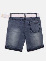 Boy’s Cotton White & Blue Clothing  Set