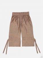 Girl’s Solid Cotton Silk Trouser