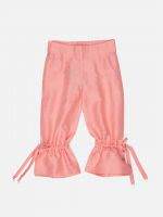 Girl’s Solid Cotton Silk Trouser