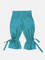 Girl’s Solid Cotton Silk Trouser