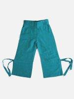 Girl’s Solid Cotton Silk Trouser