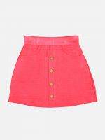 Girl’s Solid Cotton Silk Skirt
