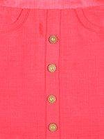 Girl’s Solid Cotton Silk Skirt