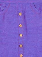 Girl’s Solid Cotton Silk Skirt