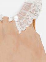 Girl’s Solid Satin Frock