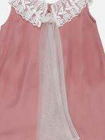 Girl’s Solid Satin Frock