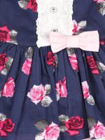 Girl’s Floral Cotton Frock