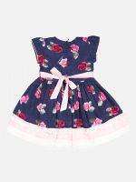 Girl’s Floral Cotton Frock