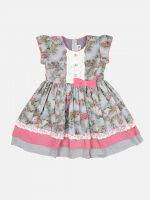 Girl’s Floral Cotton Frock