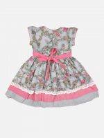 Girl’s Floral Cotton Frock