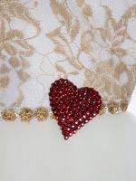 Girl’s White Embrioded Frock