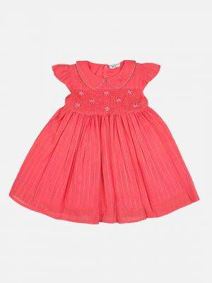 Girl’s Striped Cotton Frock