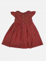 Girl’s Striped Cotton Frock
