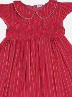 Girl’s Striped Cotton Frock