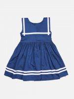 Girl’s Solid Cotton Frock