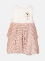 Girl’s Solid Cotton Frock