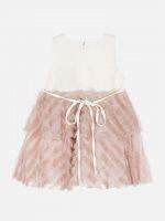 Girl’s Solid Cotton Frock