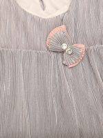 Girl’s Solid Satin Frock