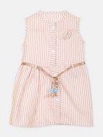 Girl’s Cotton Striped Frock