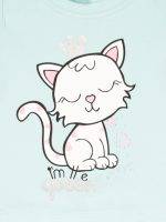 Girl’s Short’s Sleeves Cotton Clothing Set