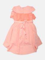 Girl’s Solid Cotton Frock