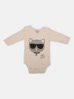 Girl’s Cotton Printed Romper