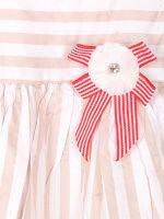 Girl’s Striped Cotton Frock
