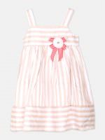 Girl’s Striped Cotton Frock
