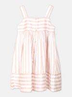 Girl’s Striped Cotton Frock