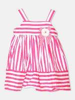Girl’s Cotton Striped Frock