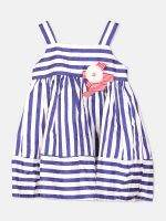 Girl’s Cotton Striped Frock