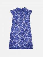 Girl’s Floral Net Frock