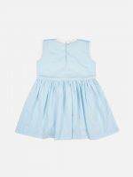 Girl’s Solid Cotton Frock