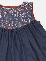 Girl’s Floral Cotton Frock