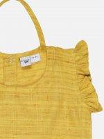 Girl’s Solid Cotton Clothing Set