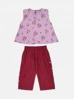 Girl’s Floral Cotton Frock