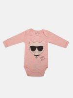 Girl’s Cotton Peach Bodysuit