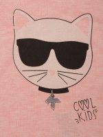 Girl’s Cotton Peach Bodysuit