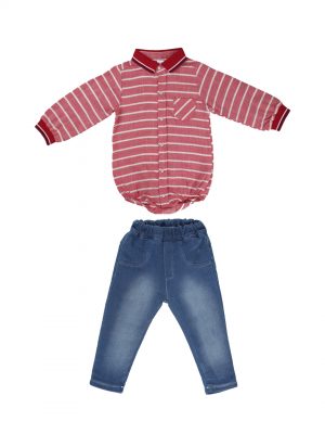 Boy’s Romper & Pant Set