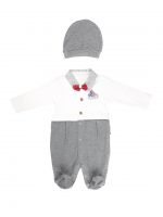 Boy’s Romper With Cap