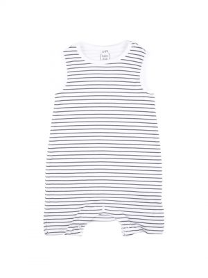 Boy’s Striped Sleeveless Romper