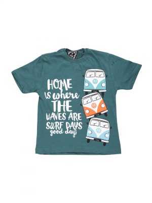Boy’s Printed Cotton T-shirt